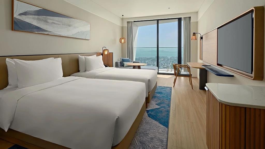 Hyatt Place Halong Twin Beds Deluxe Bay View 1