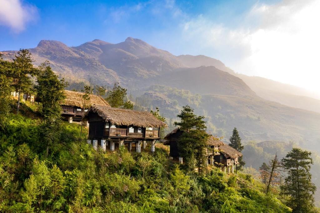 Luxury resort in Sapa